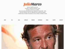 Tablet Screenshot of juliomarco.com